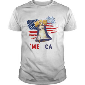Liberty Bell Merica 4Th Of July American Flag Shirt